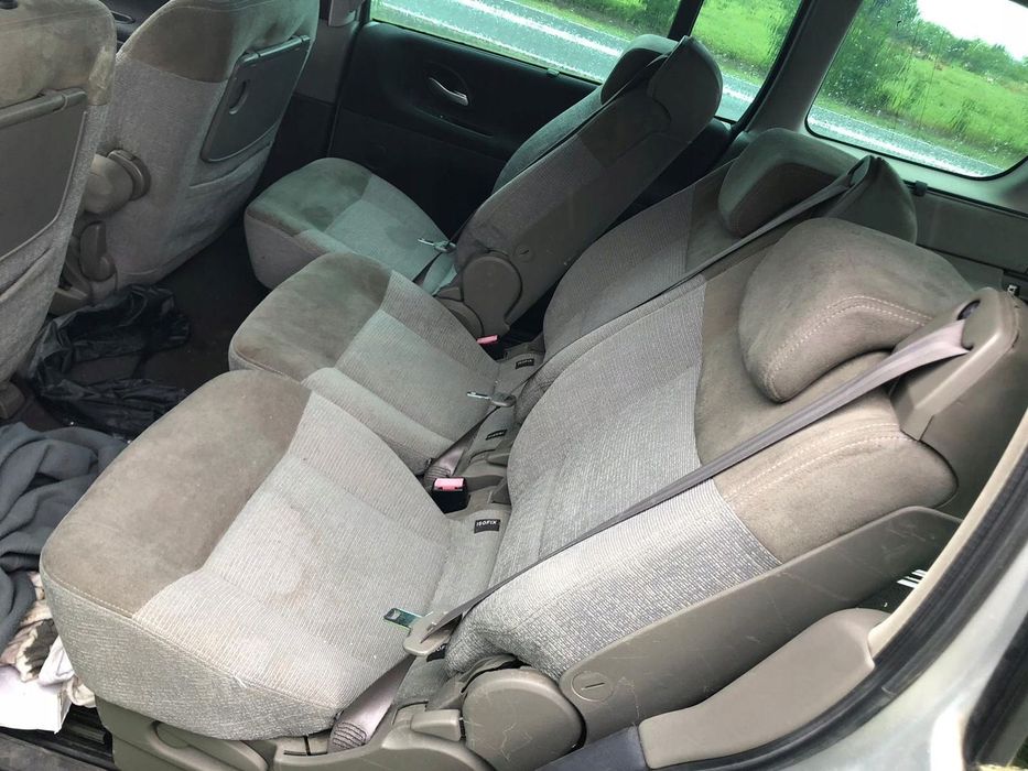 RENAULT ESPACE IV 4 KAMPER fotel pasażera 2 i 3 rząd beżowe