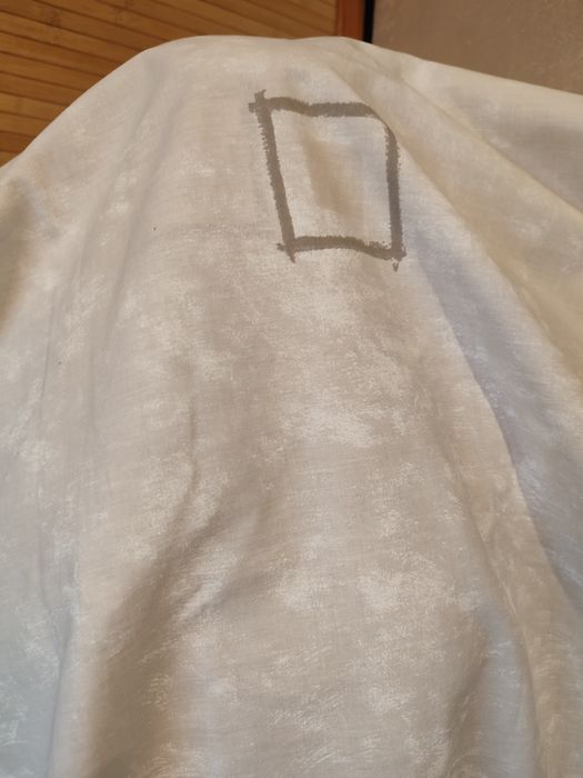 Штора на тесьме 175*165