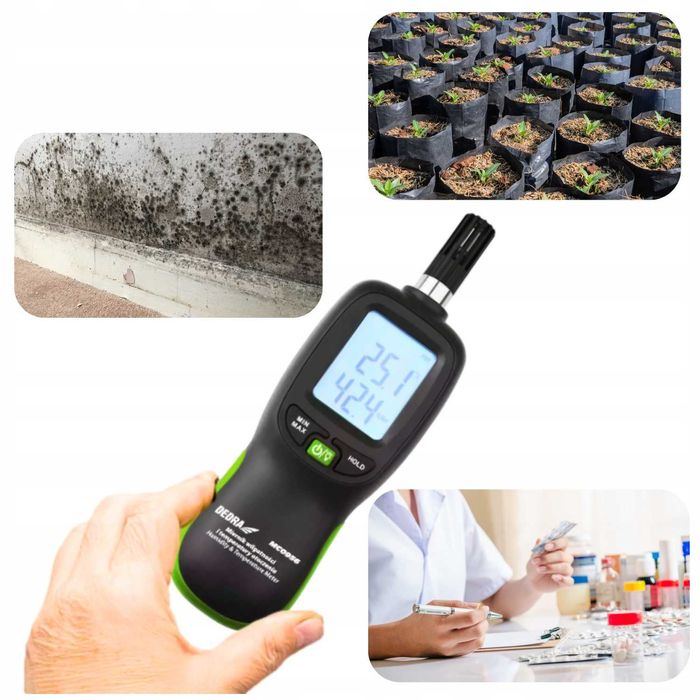 Miernik wilgotności wilgotnościomierz DEDRA  wilgotnościomierz zboża