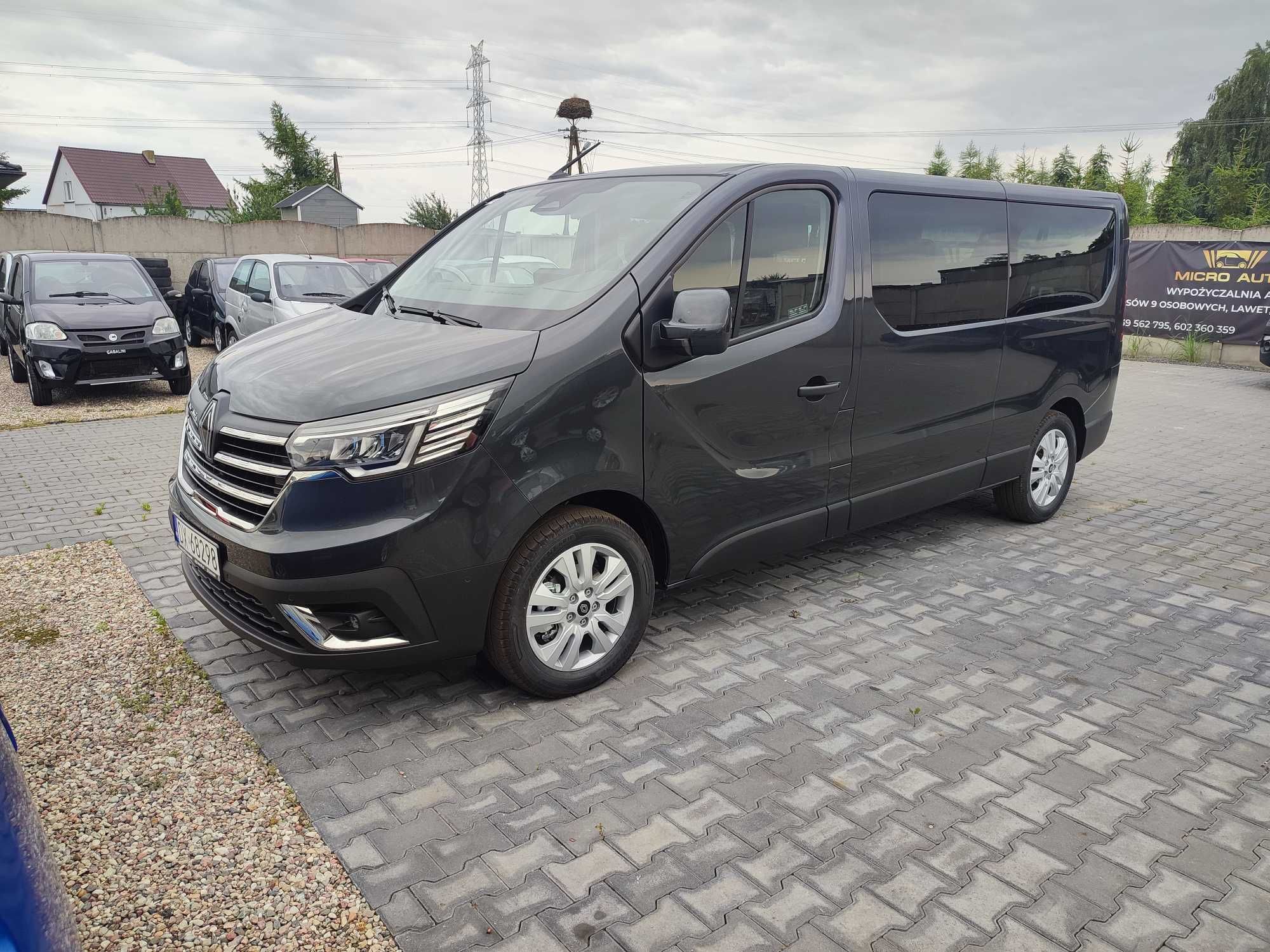 Wynajem bus 9 osobowy Renault Trafic Wolny termin 17-26.07