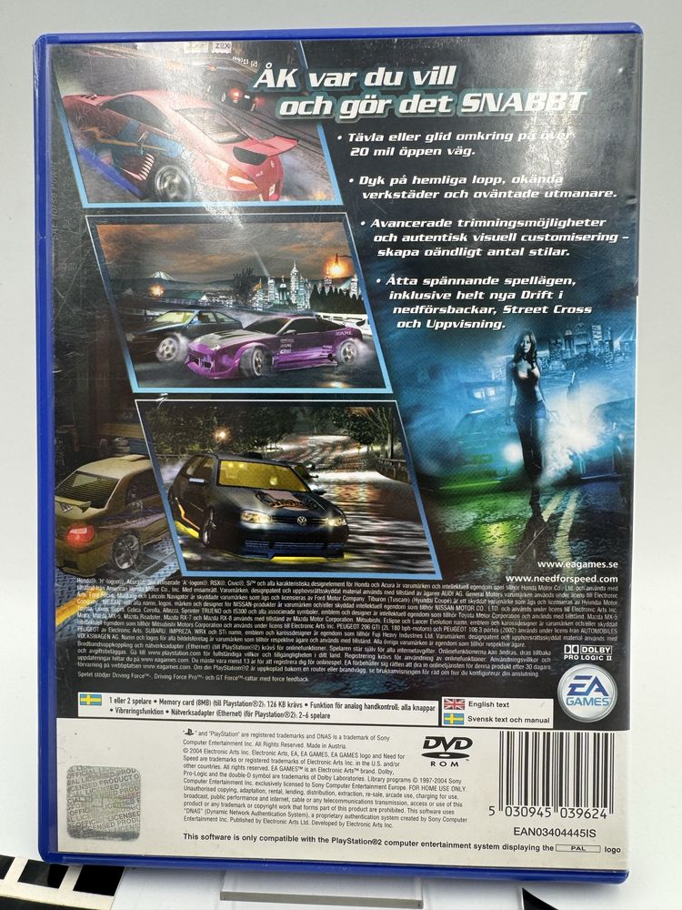 Need For Speed Underground Ps2 Gwarancja