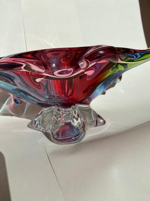 Centro de Mesa em cristal Murano