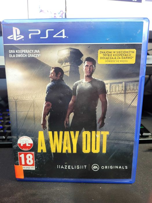 A Way Out PS4 PS5 PL 2 Osoby Unikat Skup Wymiana SklepRetroWWA