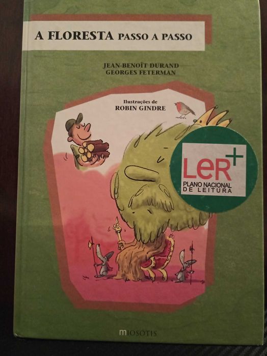 Livros didáticos sobre ecologia, energia e floresta. Capa dura