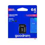 Karta pamięci microSD 64GB UHS-I Goodram z adapterem