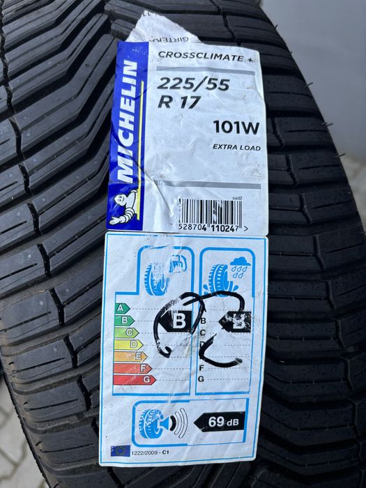 Opona zimowa 225/55 R17 Michelin Cross Climate  nowa