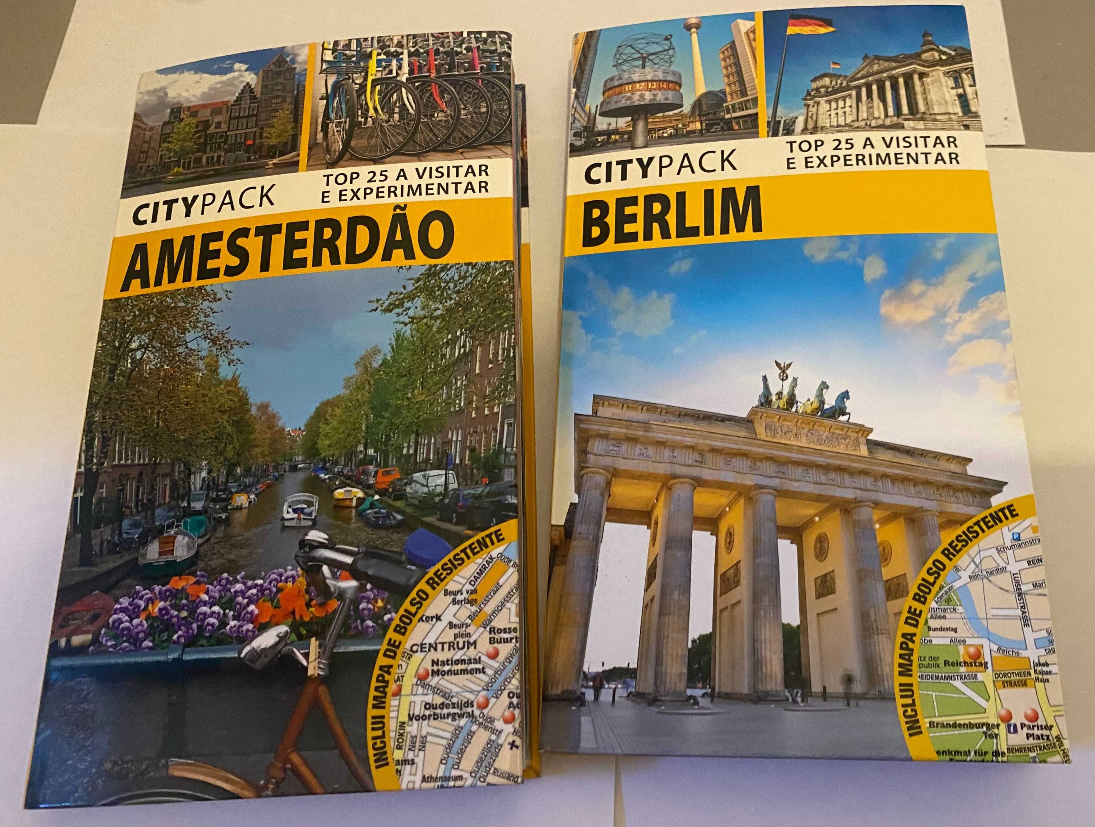 Pack 2 Guias de Viagem (Amesterdão e Berlim)