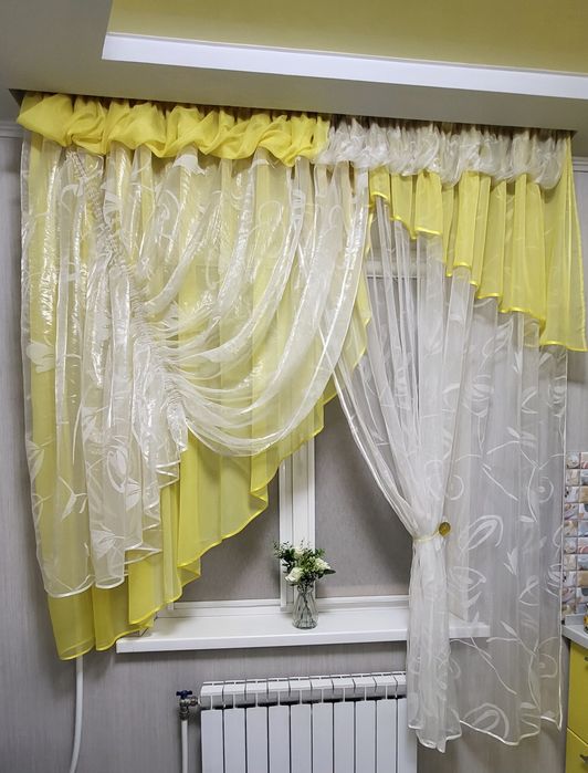 Штори на кухню / занавіска / тюль