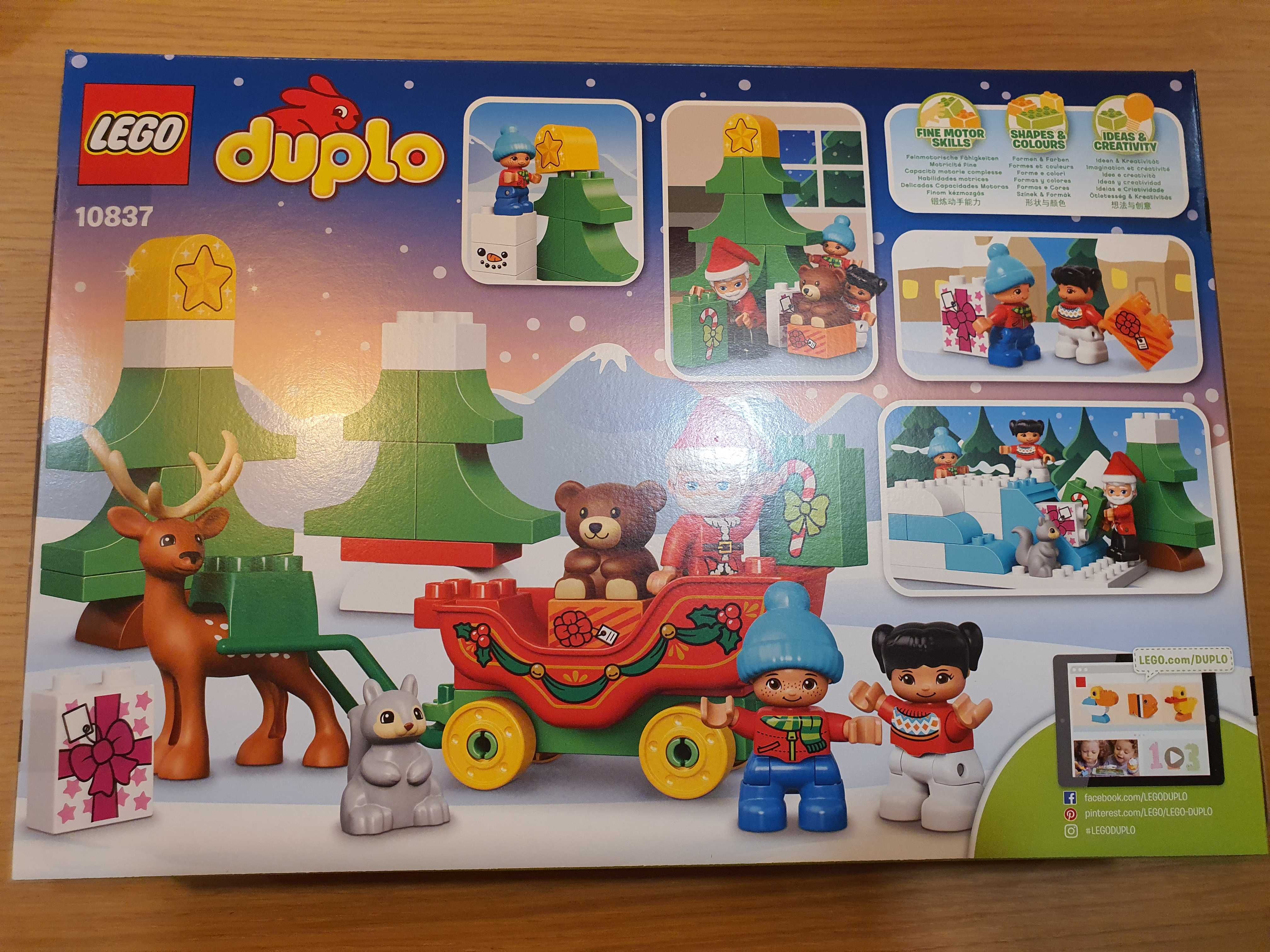 LEGO Duplo 10837 NOWE Zimowe Ferie Świętego Mikołaja