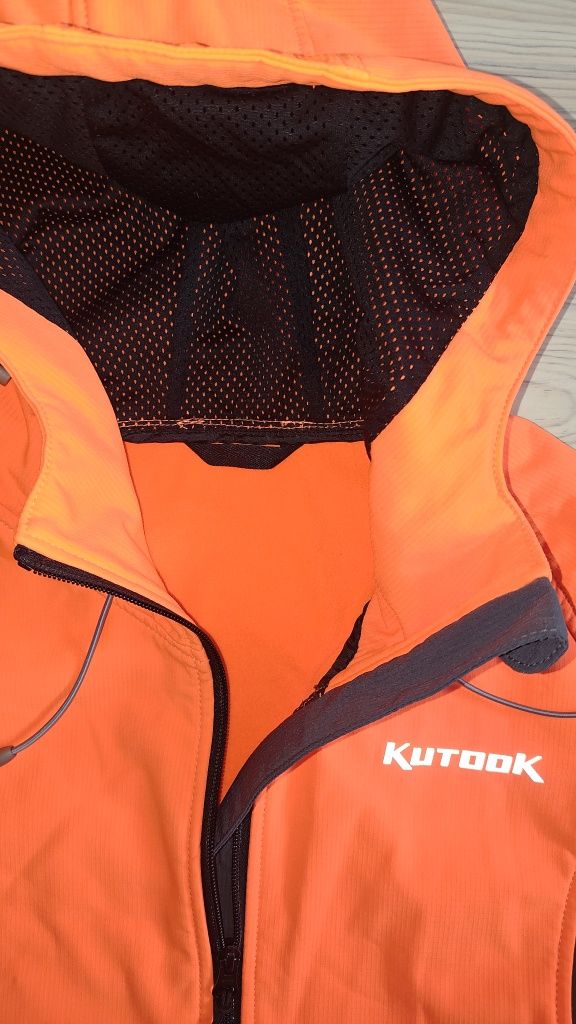 Kutook Neon M  Softshell bluza robocza serwisowa z kapturem