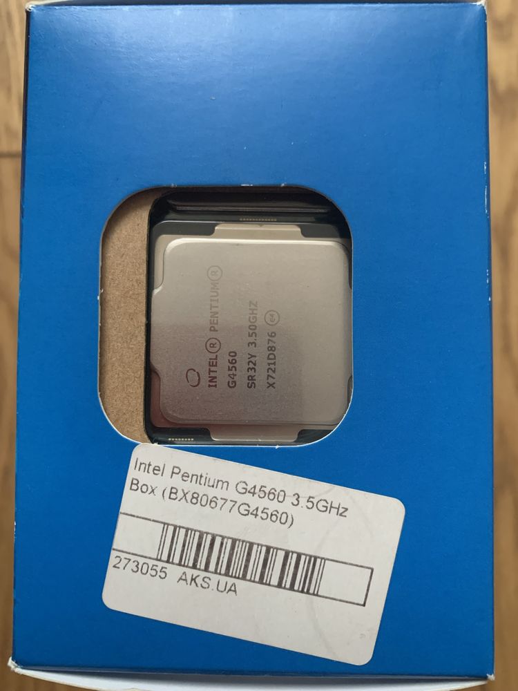 Intel Pentium G4560 Box version