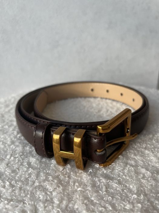 Пояс Гермес Hermes ремінь шкіряний пояс