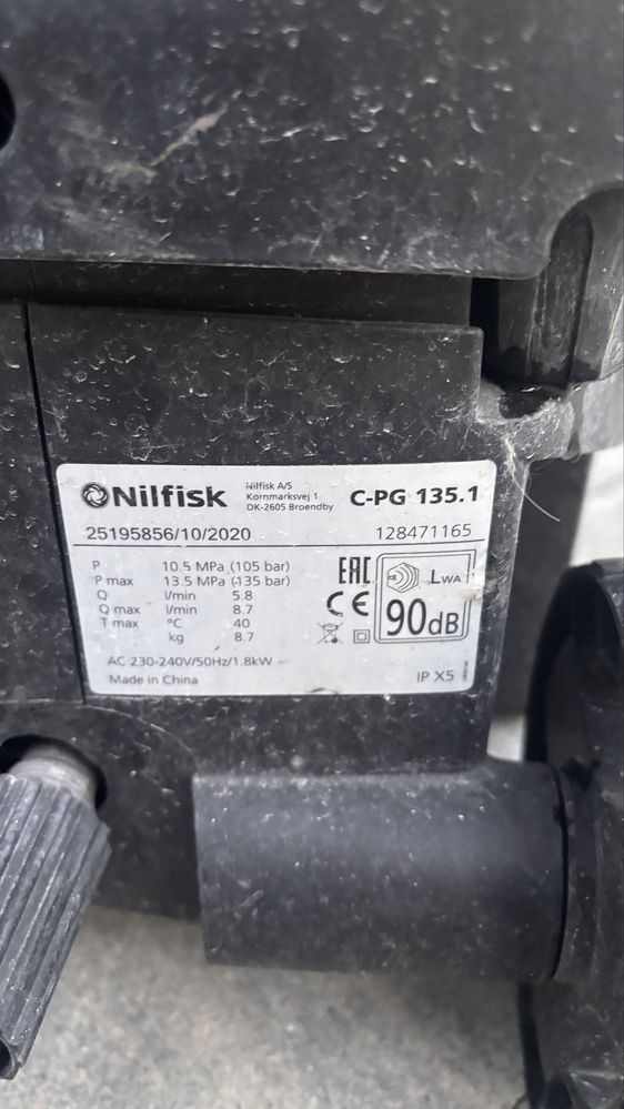 Myjka karcher nilfisk