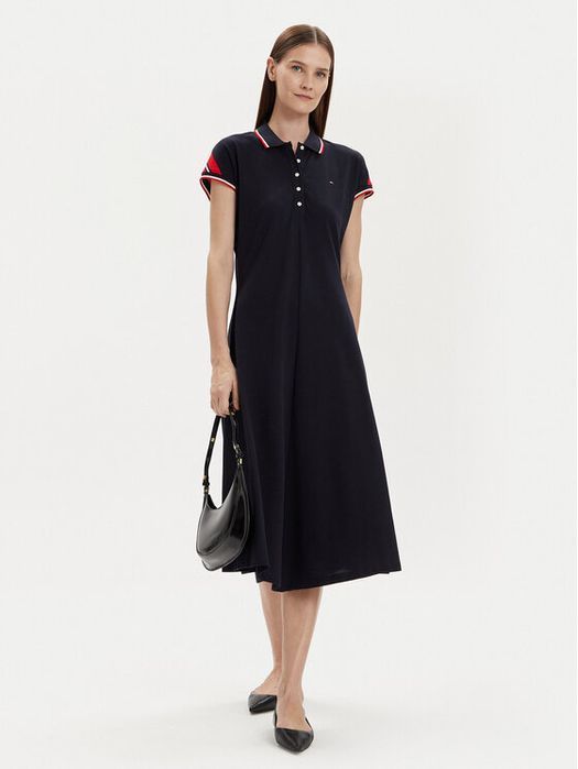 Sukienka codzienna granatowa Tommy Hilfiger M