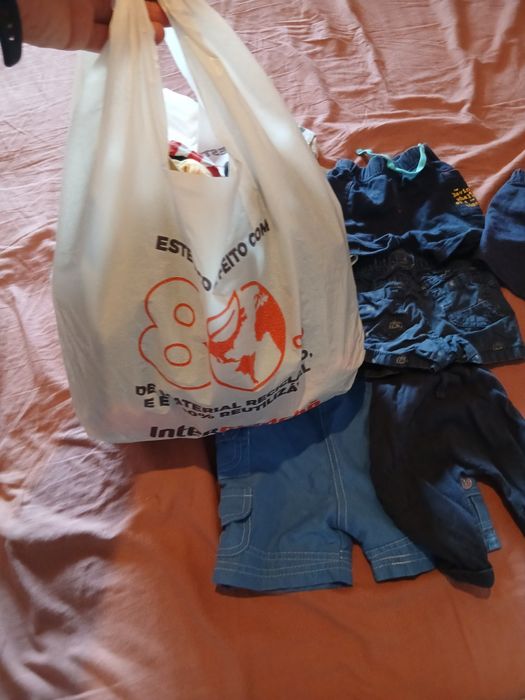 Roupa de menino 6/12 meses verão