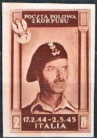 POLSKA 1946-II KORPUS,Fi.4 P NZ-próba.Gwarancja PZF Korszeń.