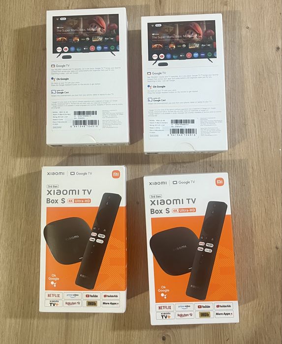 Смарт приставка Xiaomi Smart TV Box S Global 3nd Gen андроид version