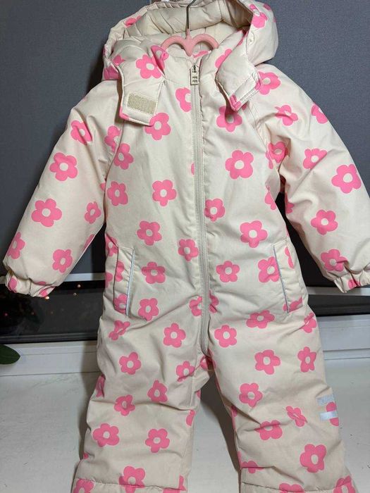 Зимовий комбінезон для дівчинки 12 місяців