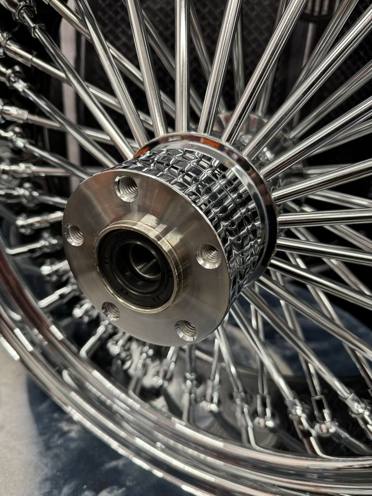 Felga tył 18"x5.5" 48 szprych King Spoke Harley chrom