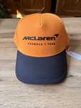 Czapka  z daszkiem McLaren F1 Team – Nowa, Oryginalna Pomarańczowa