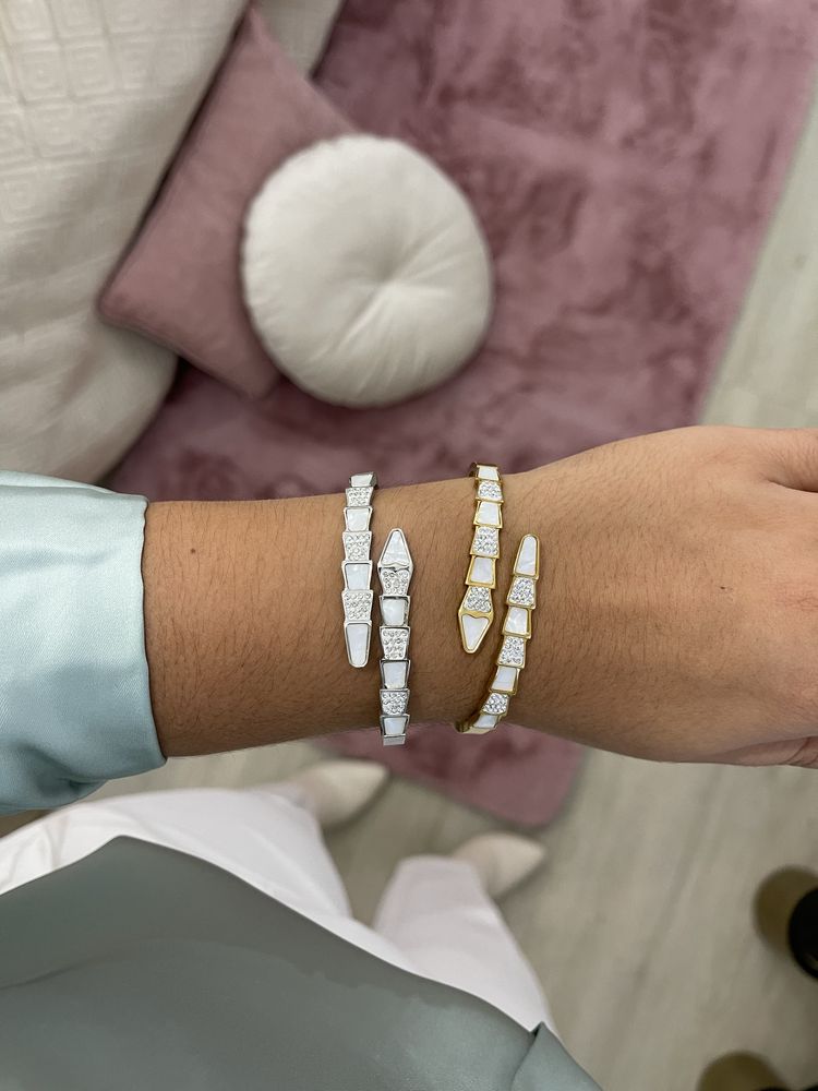 Pulseiras em aço inoxidável