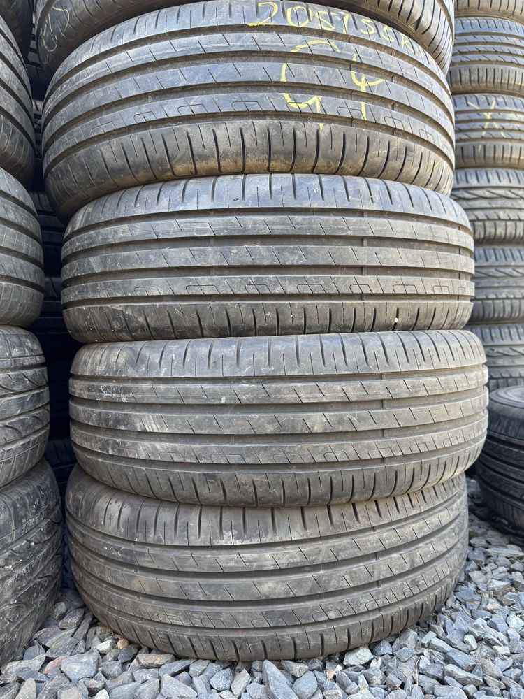 Шини 205/55 R17 Goodyear 4 шт та Michelin 4 шт. літо , як нові