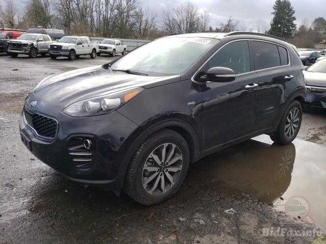 Разборка Kia Sportage IV Капот двери бампера перед зад фары Разборка