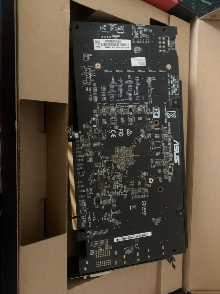 Видеокарта rx570 STRIX