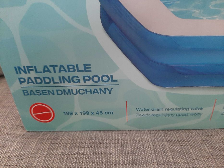 Basen dmuchany duży