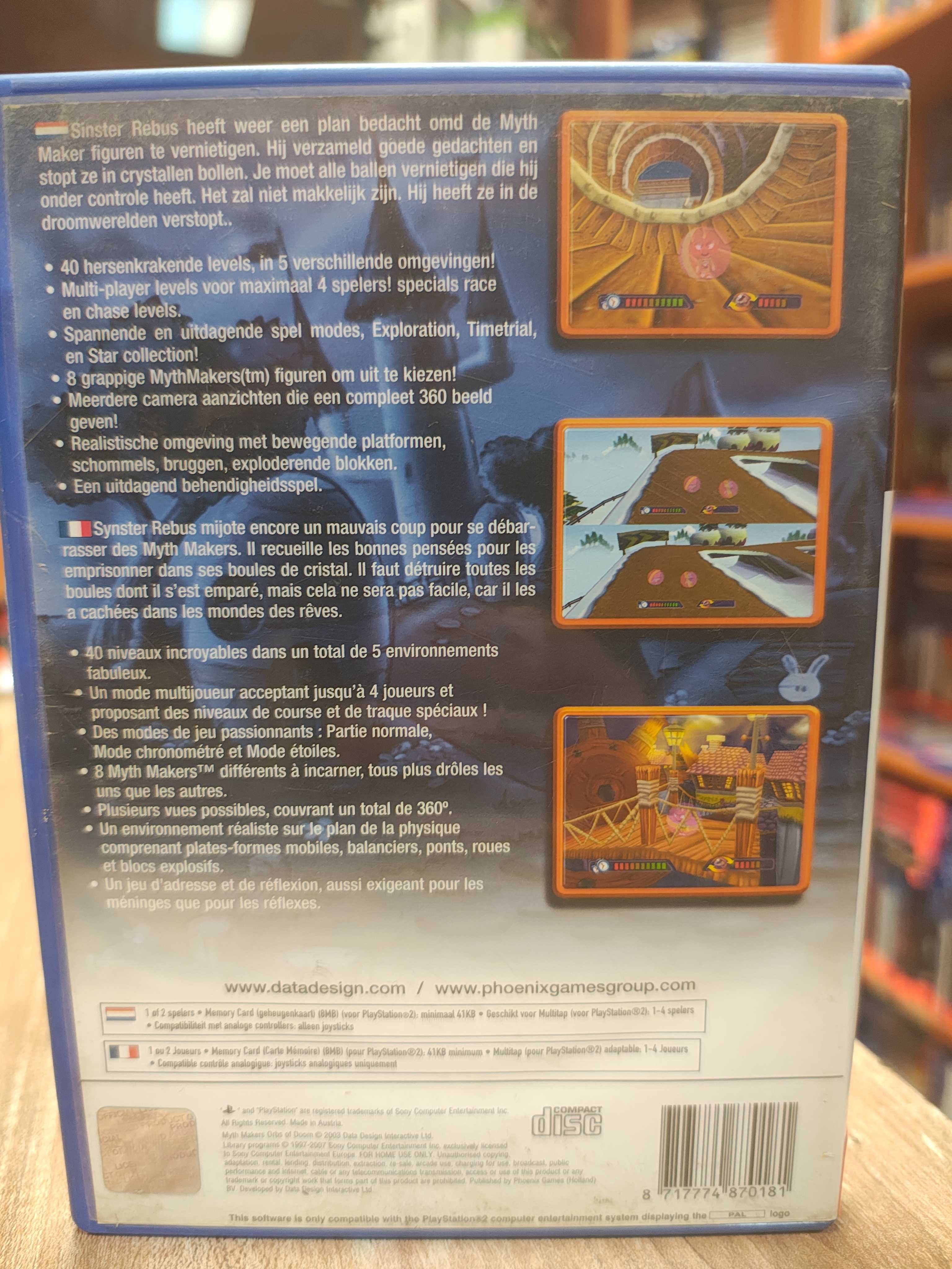 Myth Makers: Orbs of Doom PS2, SklepRetroWWA