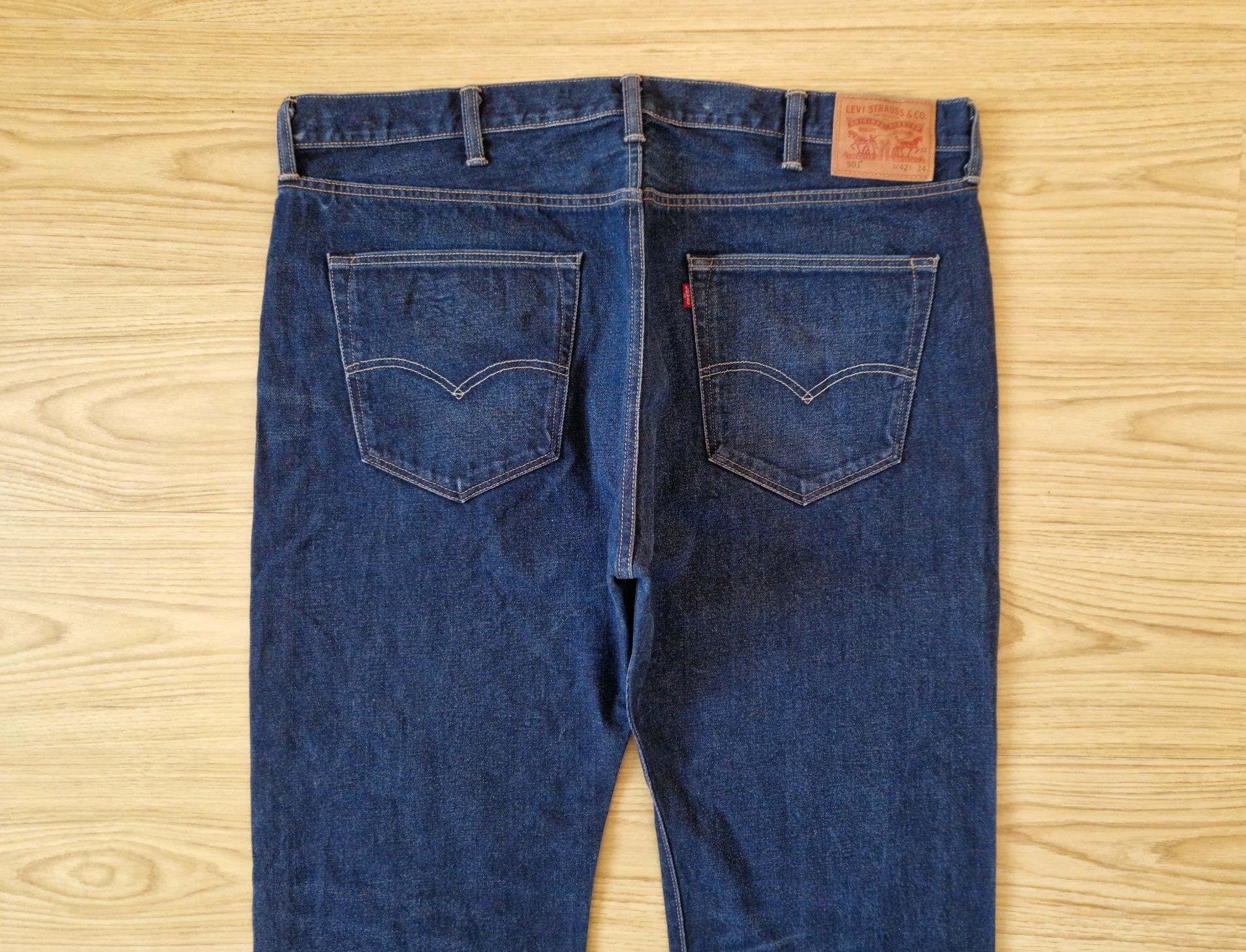 Джинси чоловічі Levi's 501 W42 L34 (Levis/Левайс) Original