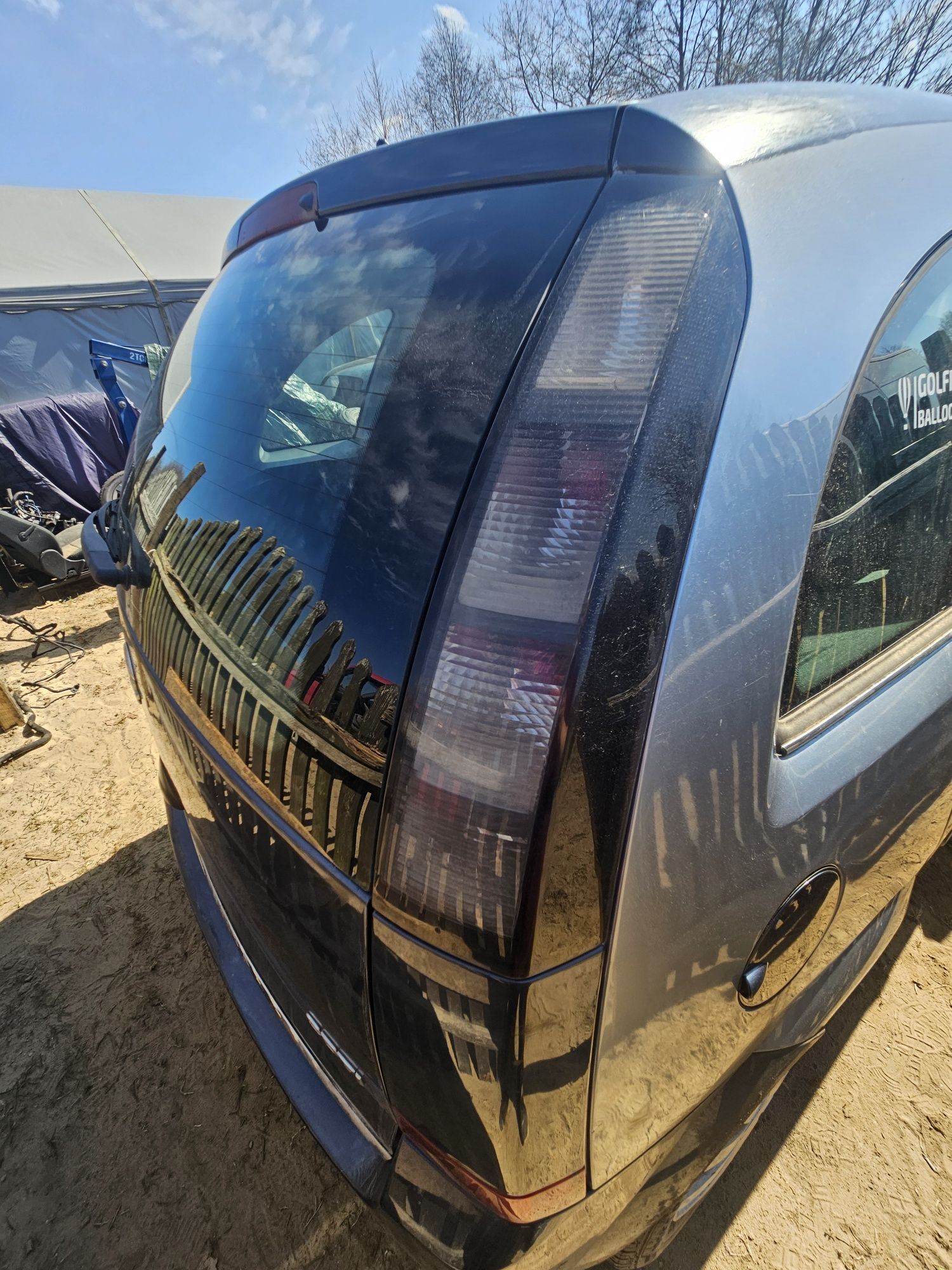 Opel meriva A lampy tyl lampa tyl