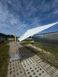Parasol ogrodowy Sonora 280x390x274 cm z LED beżowy