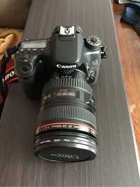 Фотоаппарат Canon 70D + объектив Canon 24~105