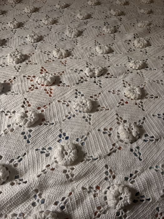 Colcha Branca Algodão