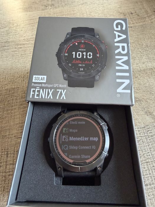 Zegarek Garmin Fenix 7x Solar IDEALNY !!!
