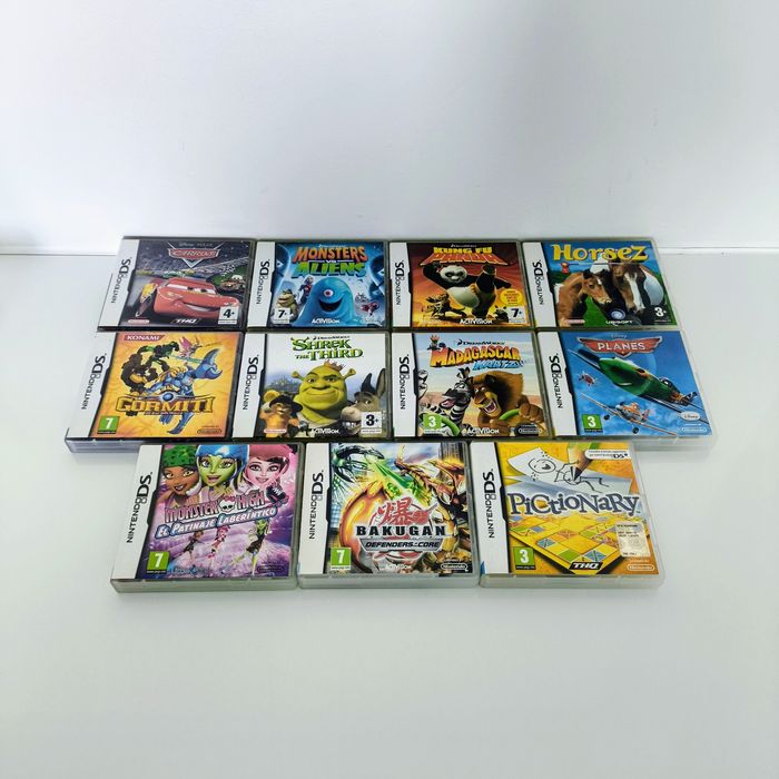 59 Jogos Nintendo 3DS / DS + Acessórios