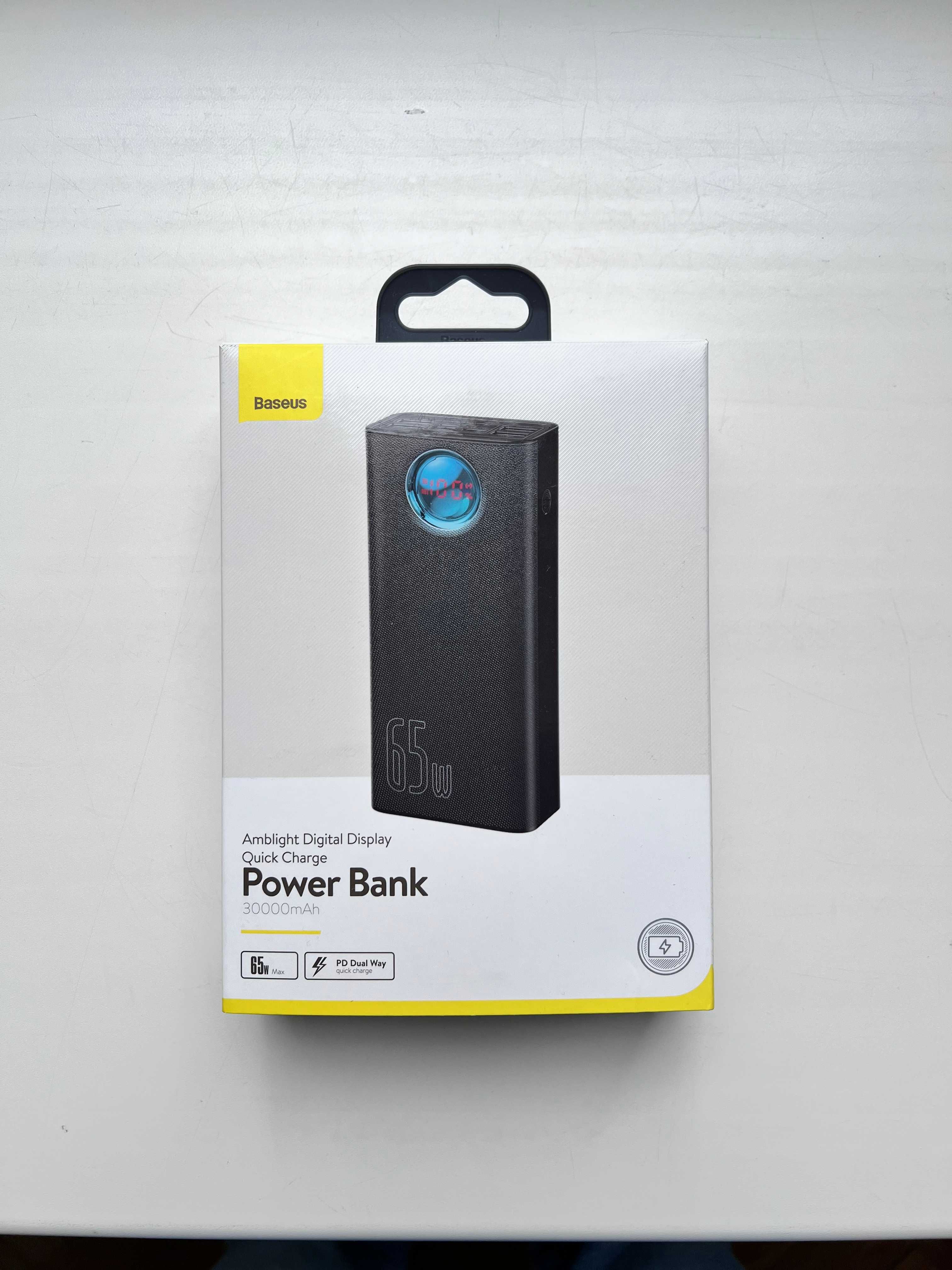 Павербанк Baseus 30000mAh 65W (BS-30KP365 / PPLG-A01)