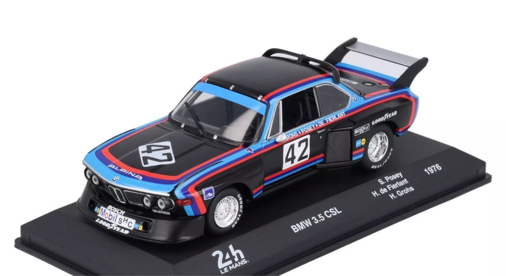 1/43 Miniatura BMW 3.5 CSL 24H Le Mans 1976