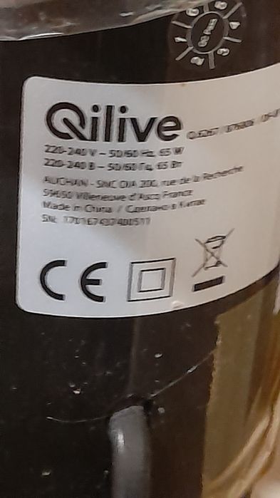 Ventoinha de pé Qilive roda 360º - ÚLTIMOS DIAS