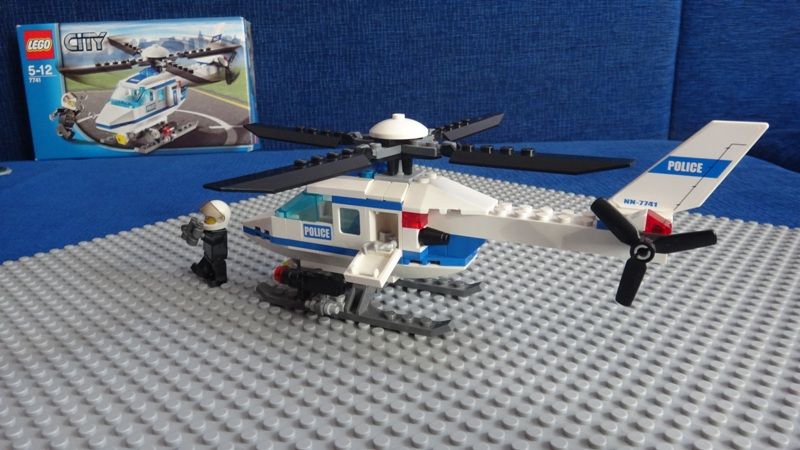 Lego City Helikopter policyjny POLICE HELIKOPTER 7741