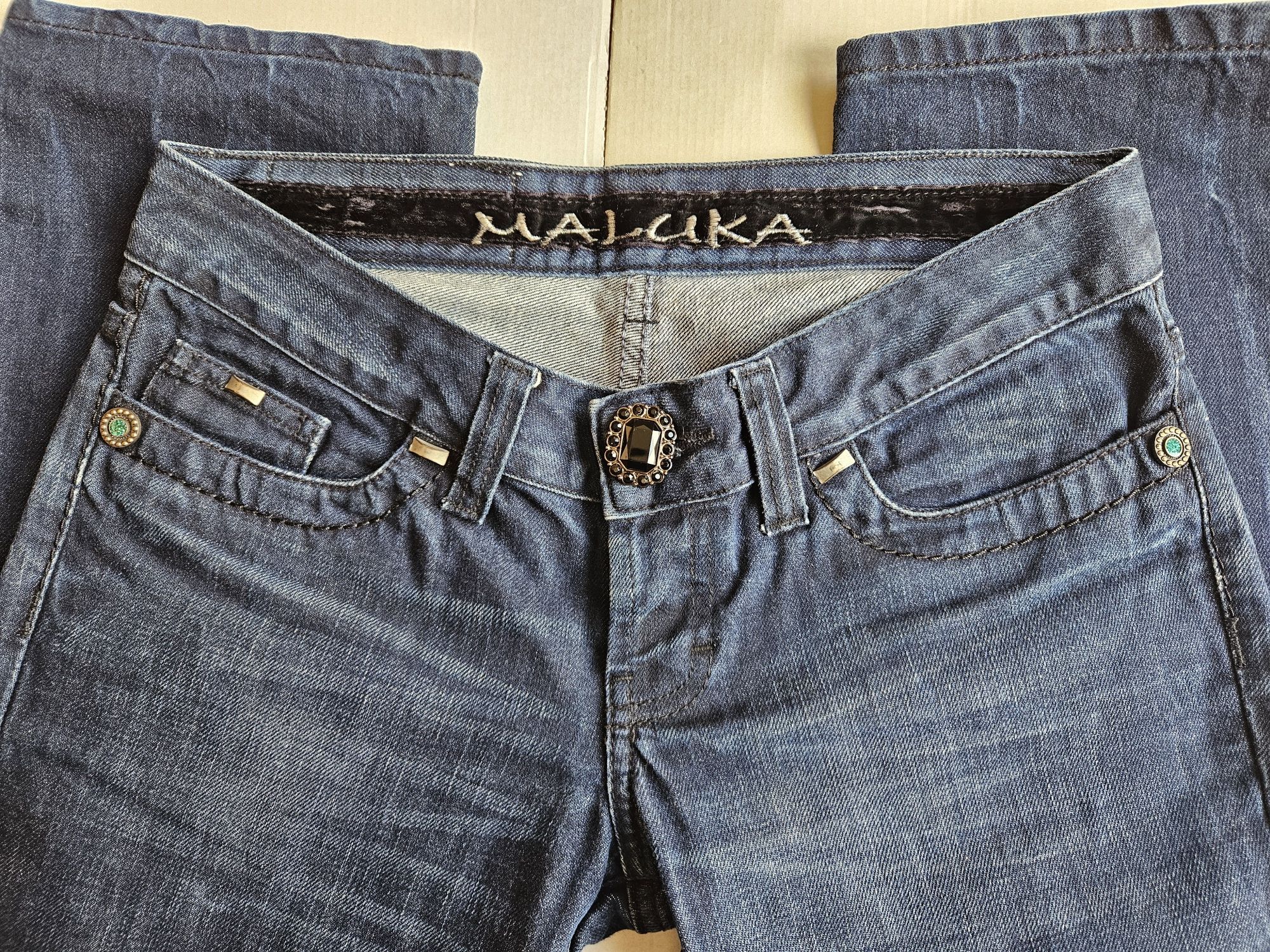 Calça de Ganga Maluka número 36 Usada