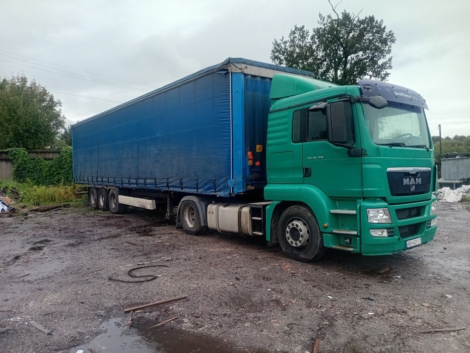 Фура Ман з прицепом штора комплект