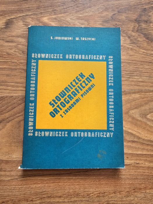 Słowniczek ortograficzny rok 1989 za 5 zł