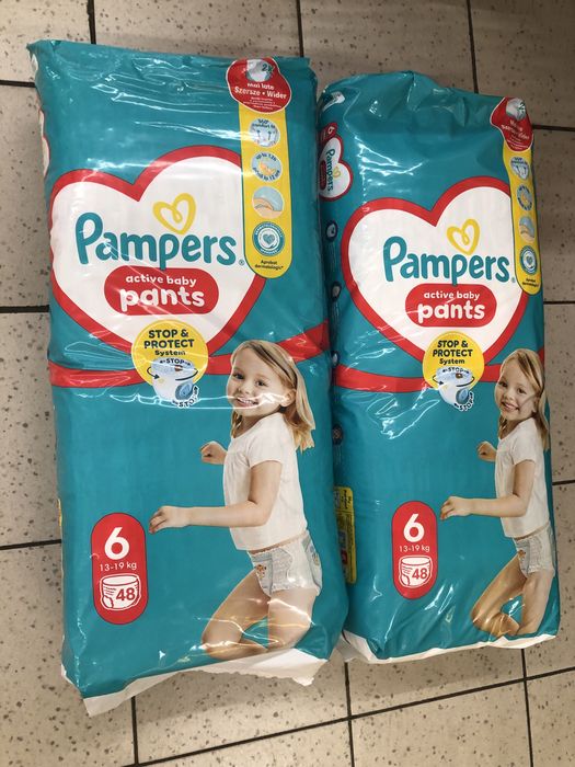 Pantsy Pampers rozmiar 6 Jumbo Bag.Szybka wysyłka!