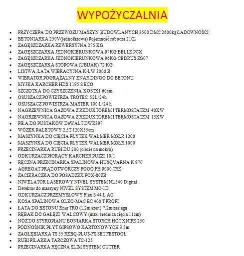 Wynajmę rębak walcowy do gałęzi R-120 ( max 10cm średnicy)