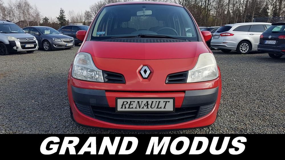 Renault Modus GRAND 1.2 16V 75KM KLIMA Zadbany FACELIFTING Zarejestrowany