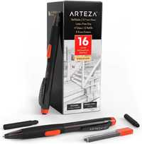 Ołówki automatyczne z zapasowymi wkładami 0.7mm, Arteza, 16 sztuk