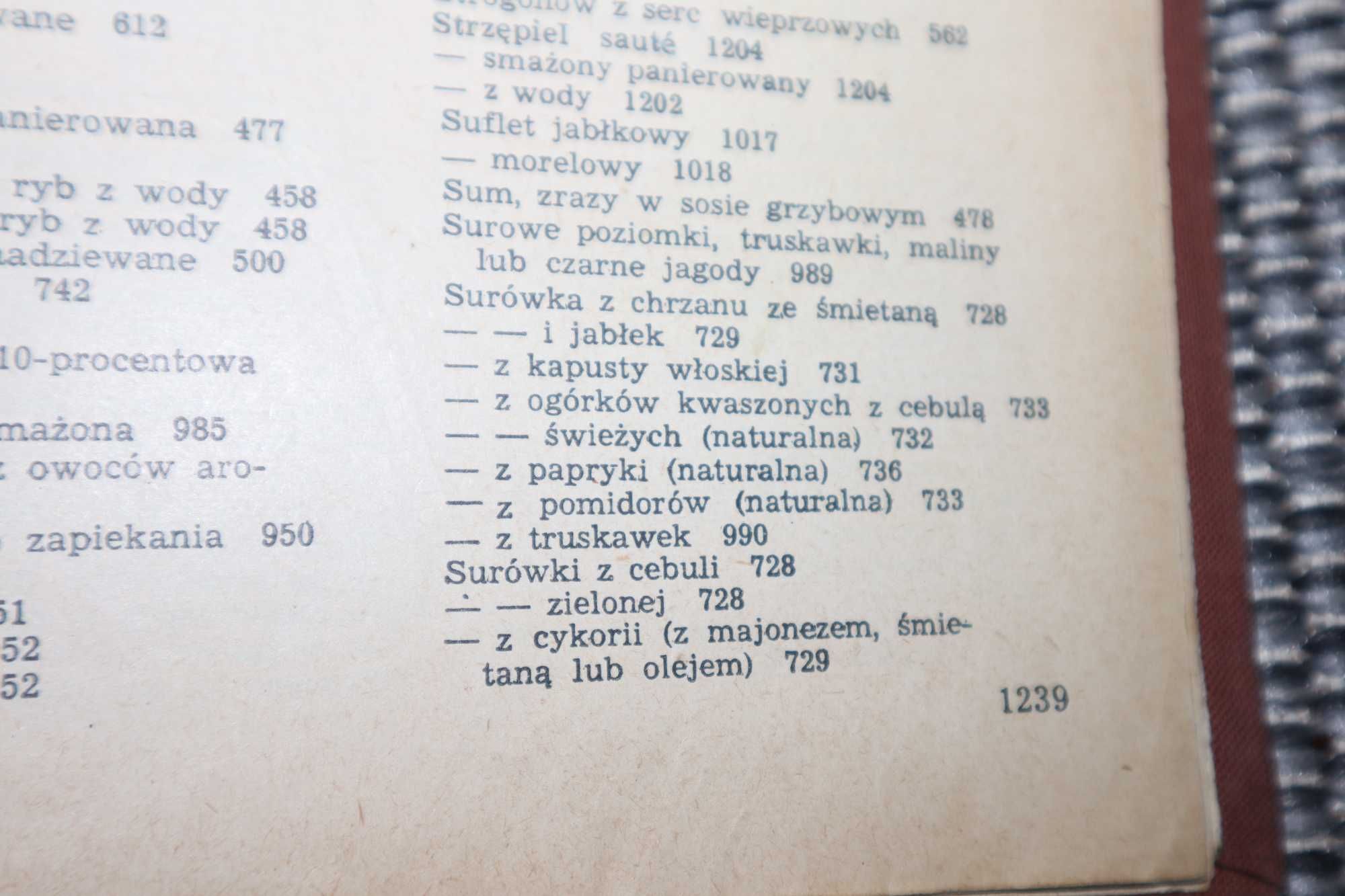Książka kucharska Kucharz Gastronom  1968 R B082363