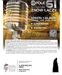 Bilety na 61 KFPP Opole 2024 Superjedynki i Kabareton